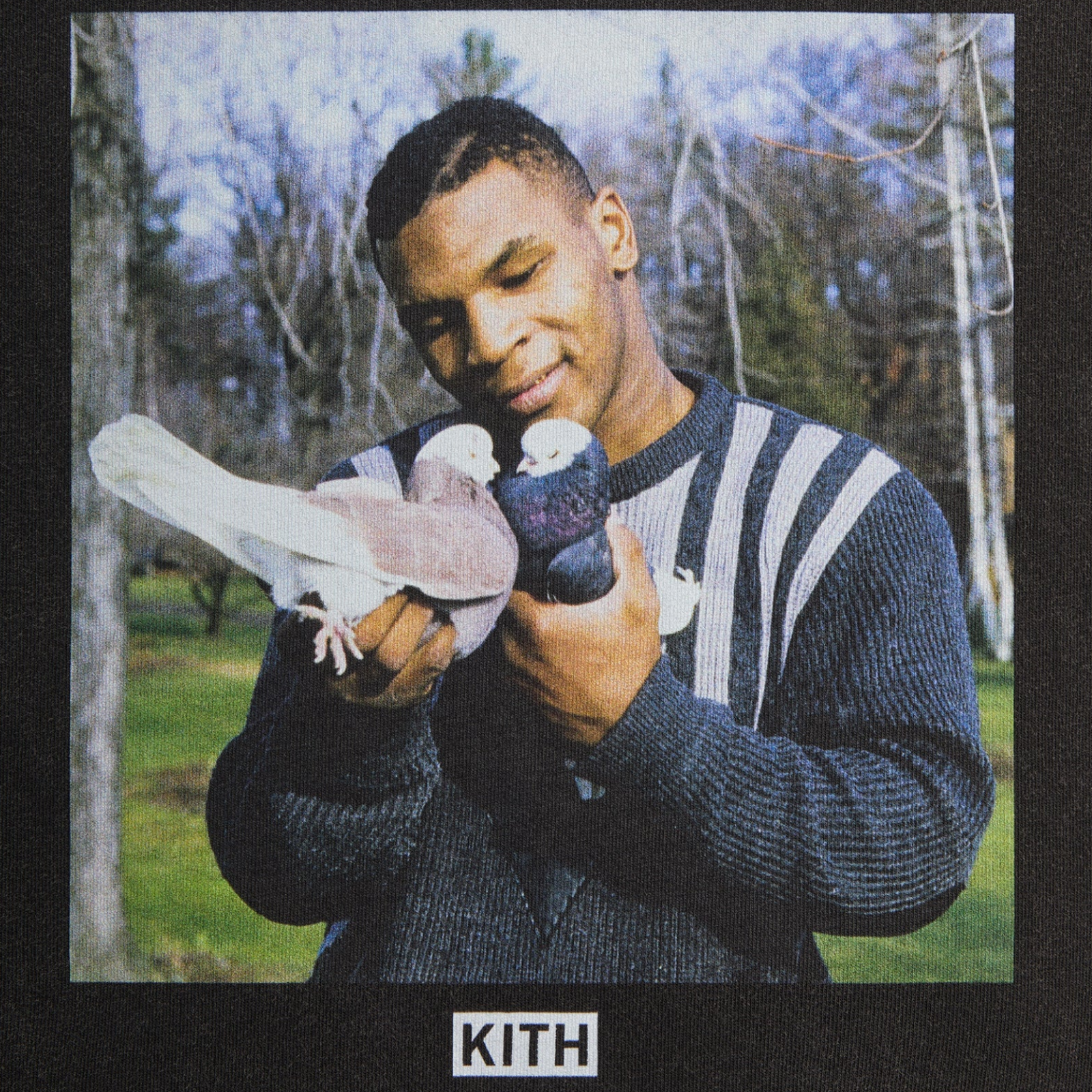 Kith For Mike Tyson Vintage Tee - Black ✅ Trusted Seller