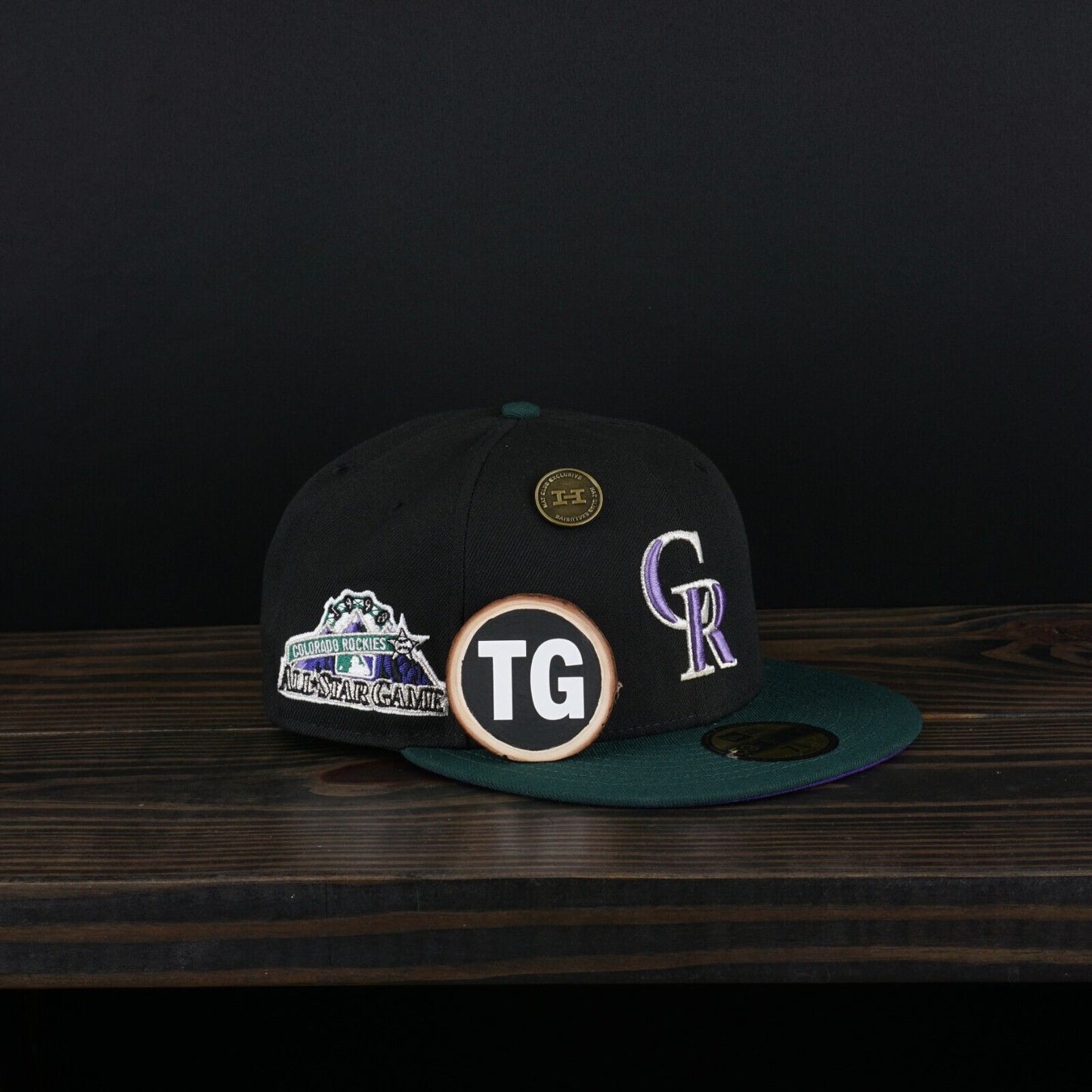 Hat Club 🔥Exclusive🔥 Colorado Rockies 98' Two Tone Size 7 5/8 SHIPS FAST 🚚💨