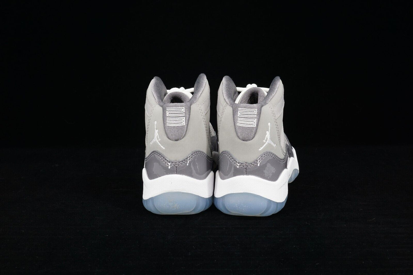 Jordan 11 Retro Cool Grey Pre School Size 12C Kids 378039-005 Basketball Shoes