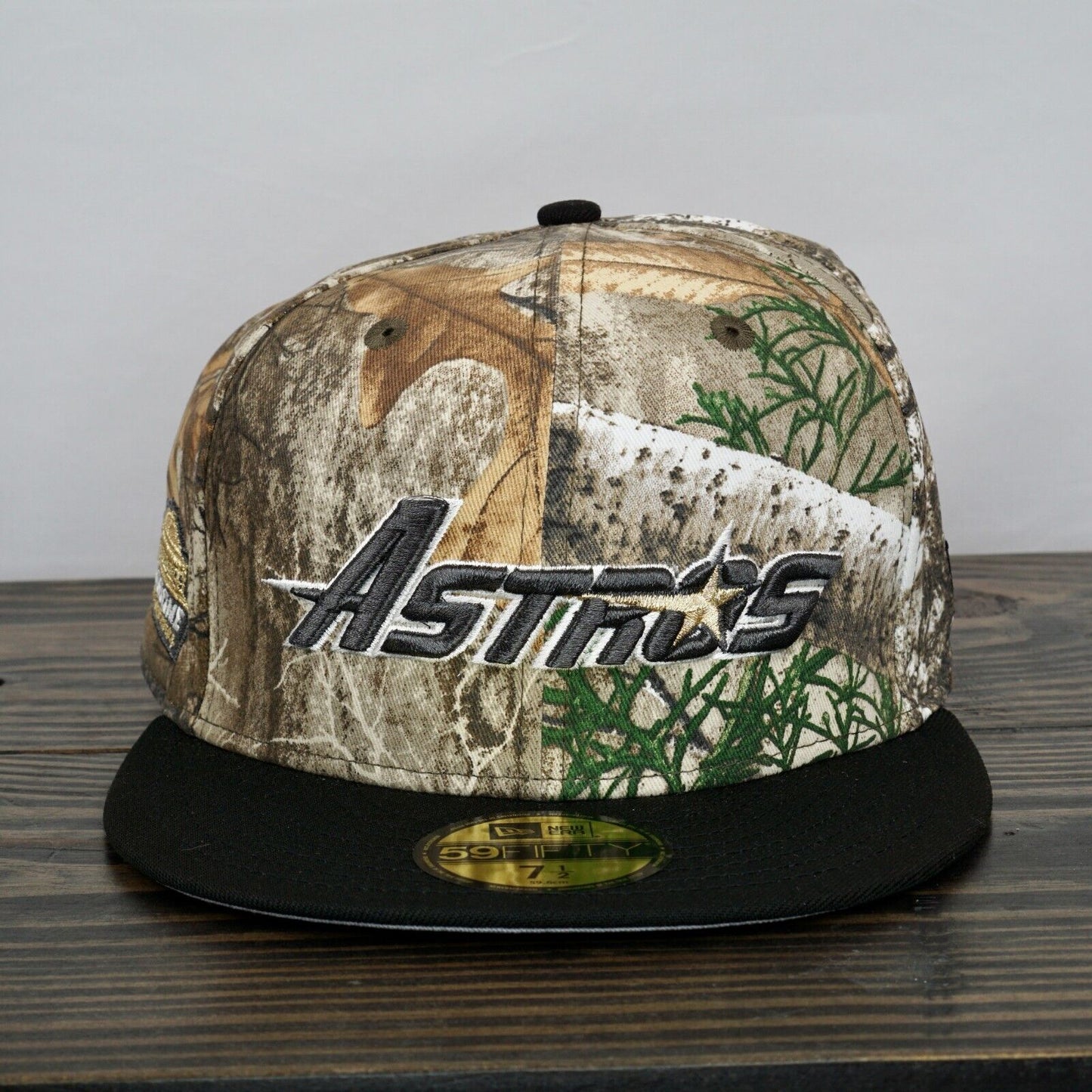 Houston Astros  HangTimeIndy Real Tree Astrodome Fitted (Size 7 1/2) Fast 🚚💨