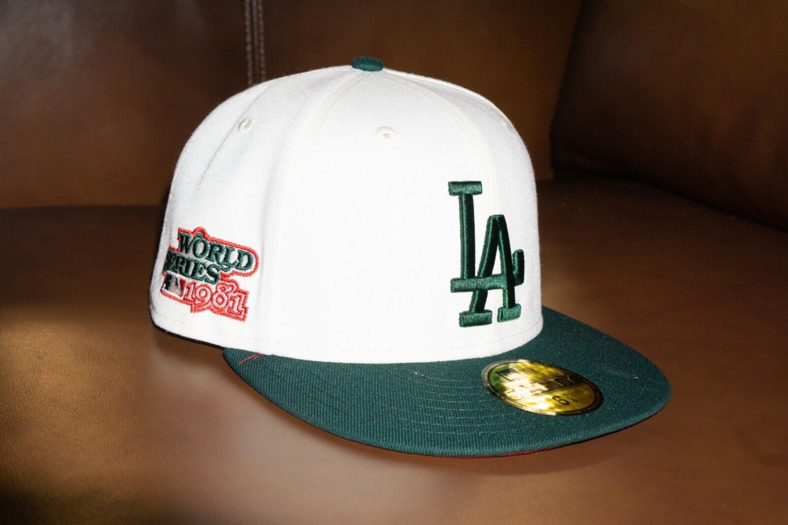 6 7/8 FAM LIMITED 59FIFTY MLB LOS ANGELES DODGERS WS 1981 TWOTONE SHIPS NOW 🚚💨