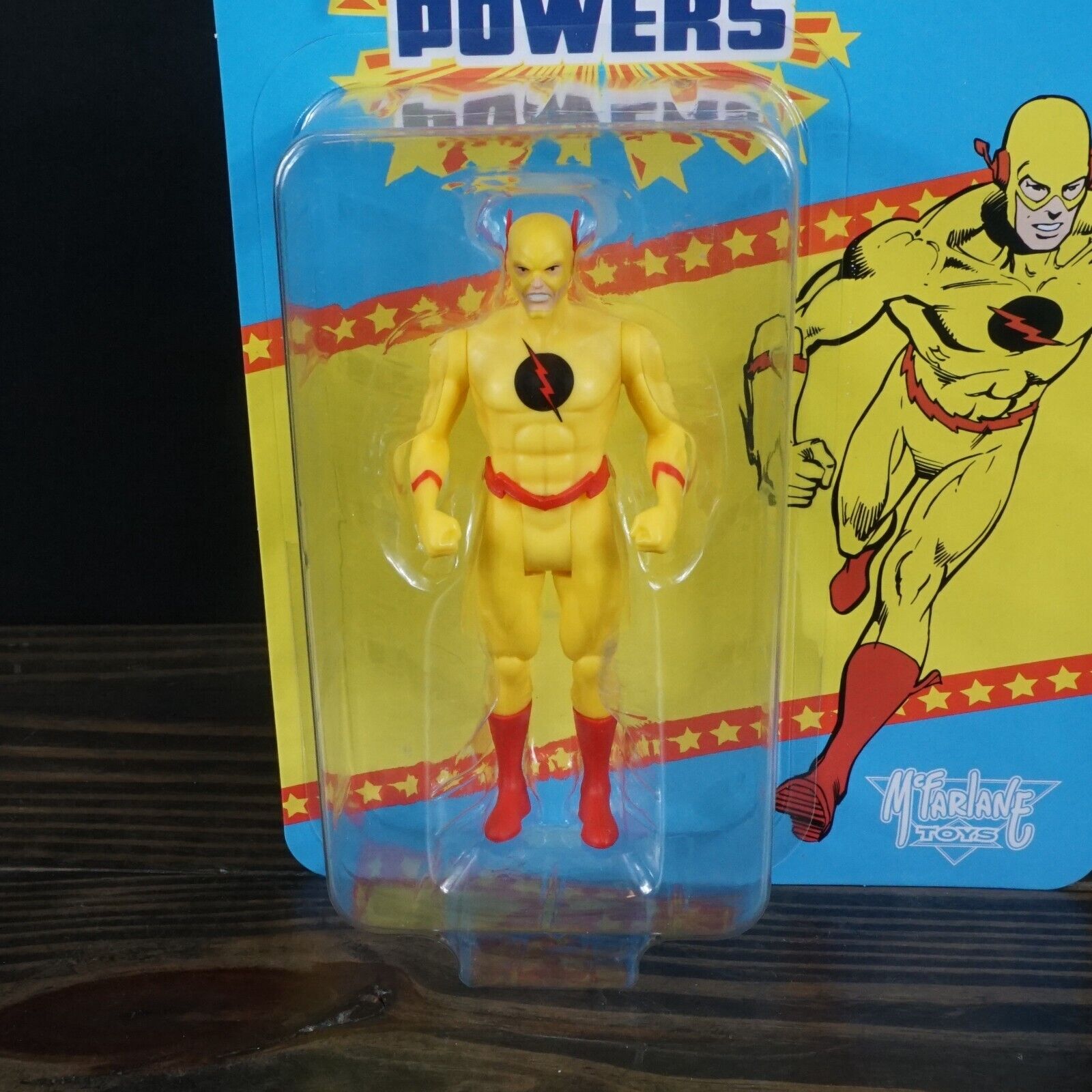 McFarlane Toys DC Super Powers Reverse Flash Variant 4” Figure Rare ✅ Trusted