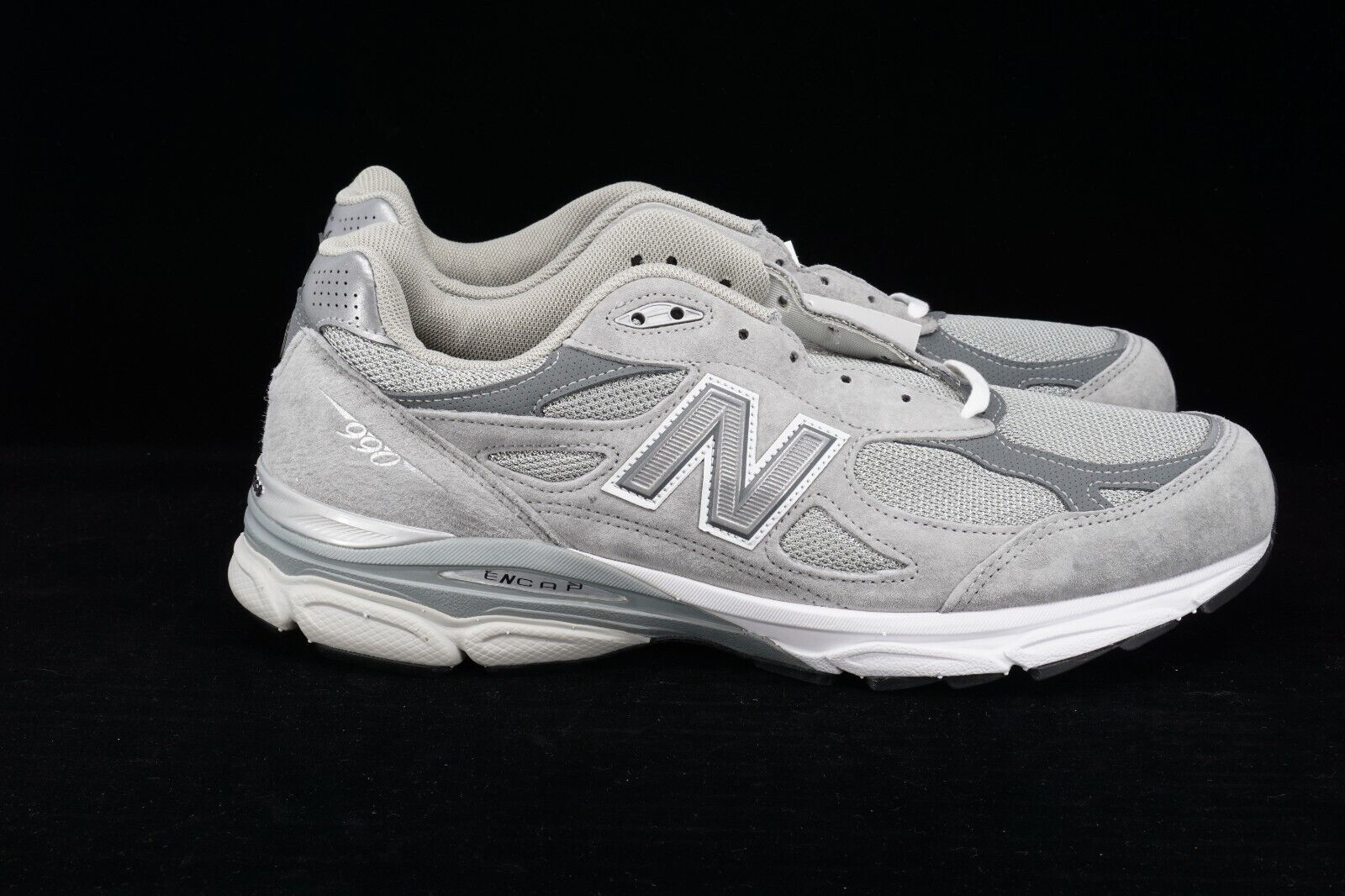 New Balance 990v3 Core Men's Shoes Grey/ White Size 12 M990GY3 Ships Fast 🚚💨