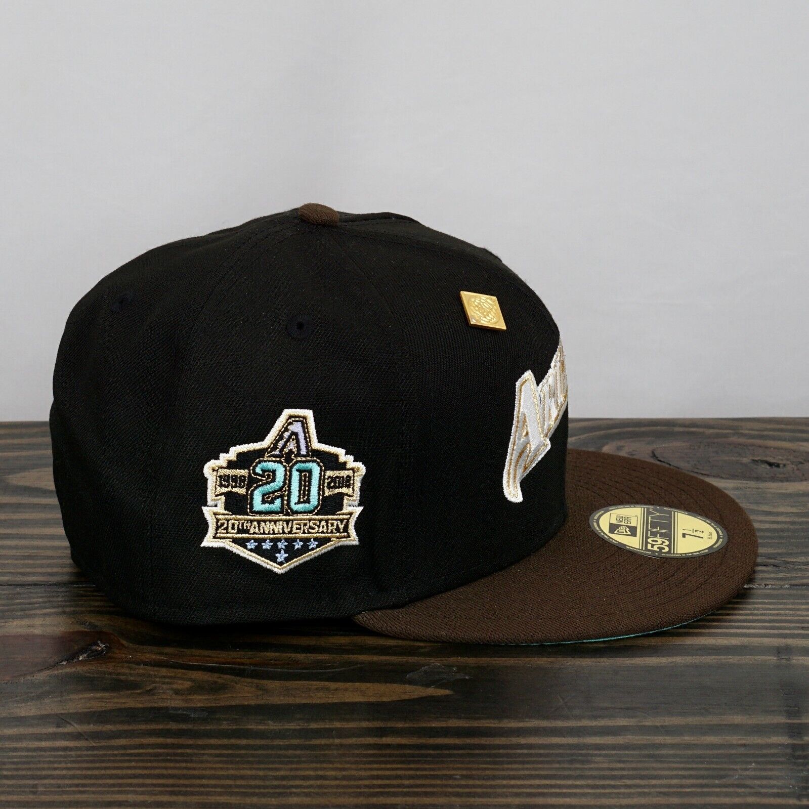 Capsule Hats Arizona Diamondback Script Vintage 20th Anniv. 7 1/2 Fast 🚚💨