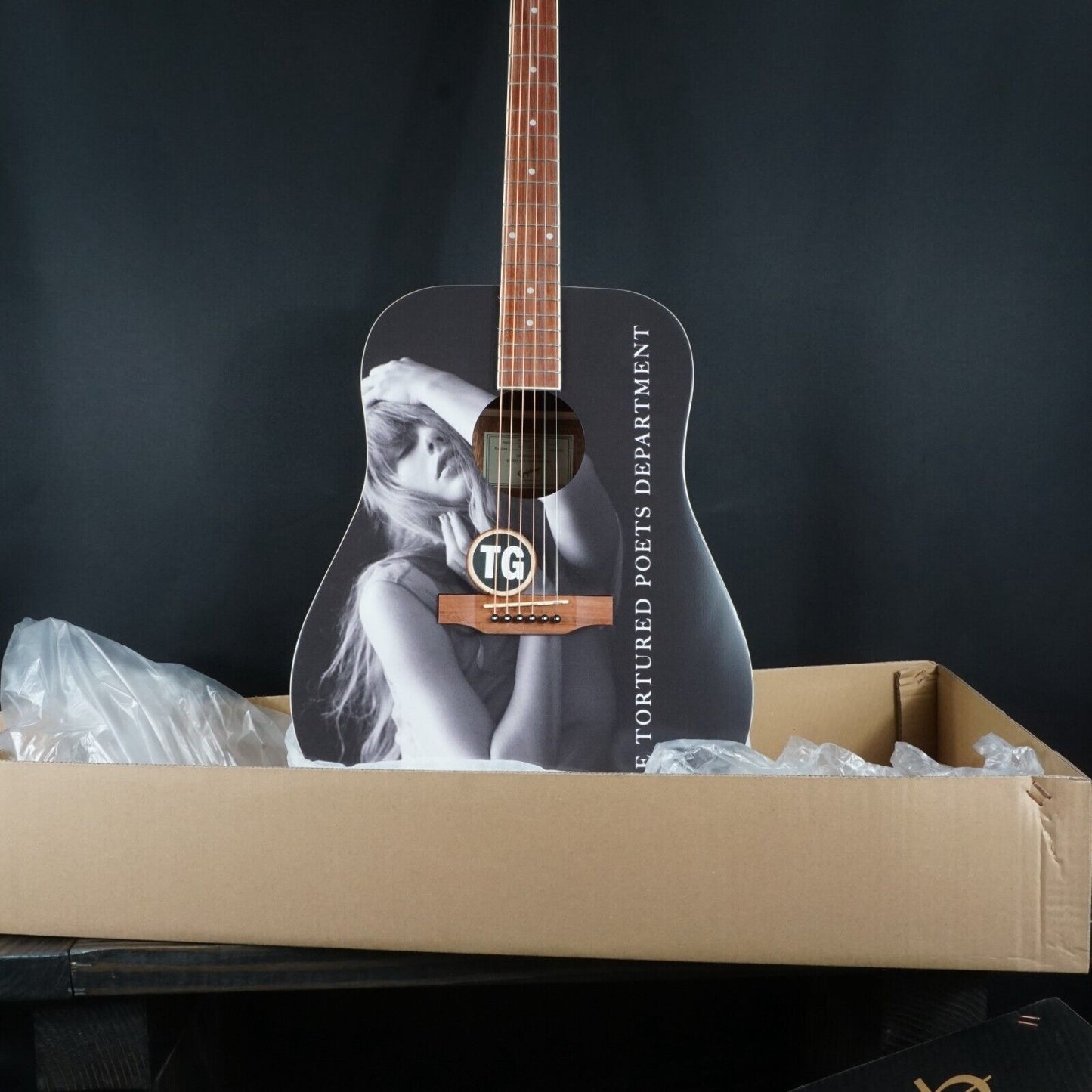 Taylor Swift The Tortured Poets Department TTPD Acoustic Guitar Limited Edition✅