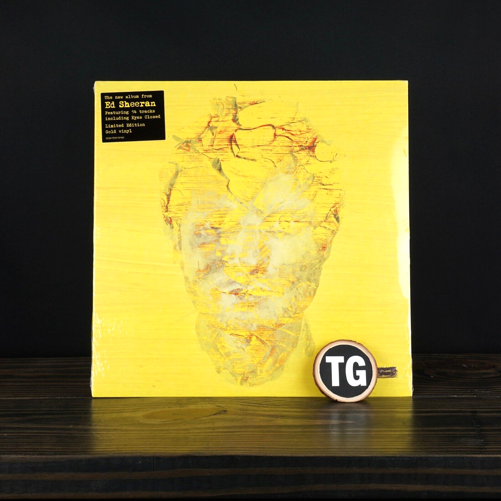 Ed Sheeran Subtract Vinyl Gold Colored Limited Exclusive Urban Outfitters