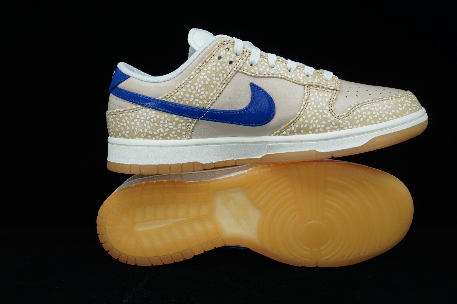 Nike Dunk Low Sesame Montreal Bagel Blue Tan Gum Bottom Men’s Size 9 DZ4853-200