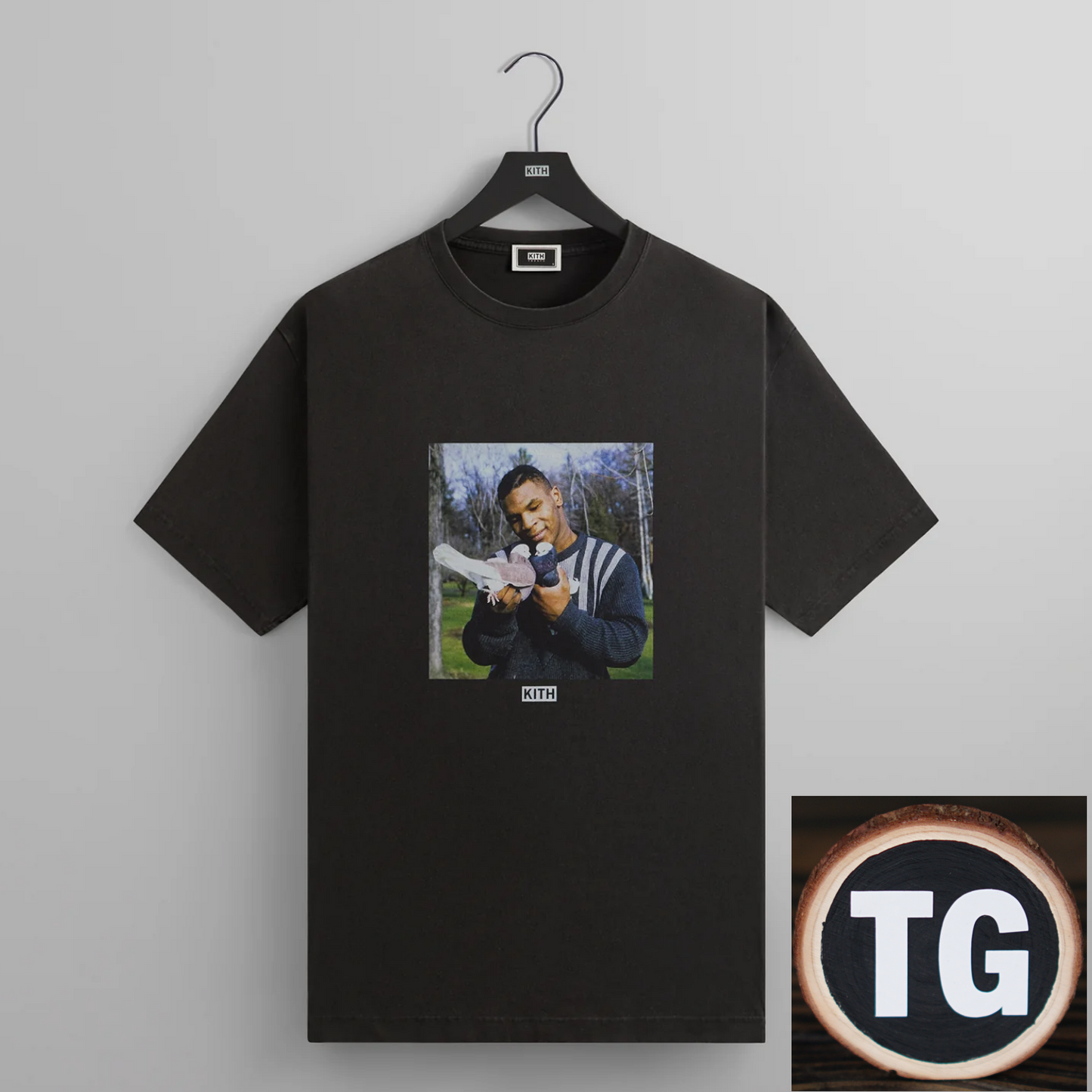 Kith For Mike Tyson Vintage Tee - Black ✅ Trusted Seller