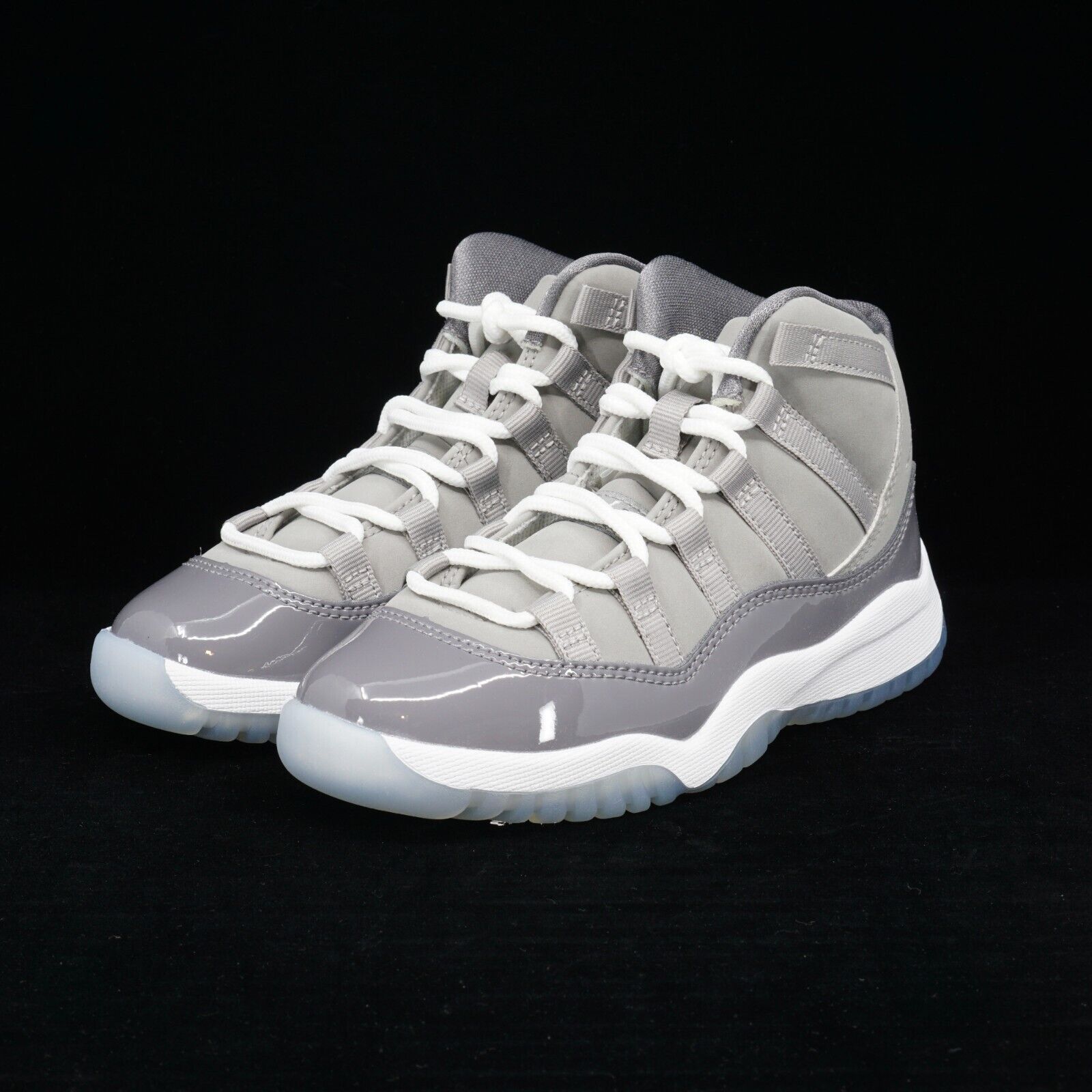 Jordan 11 Retro Cool Grey Pre School Size 12C Kids 378039-005 Basketball Shoes