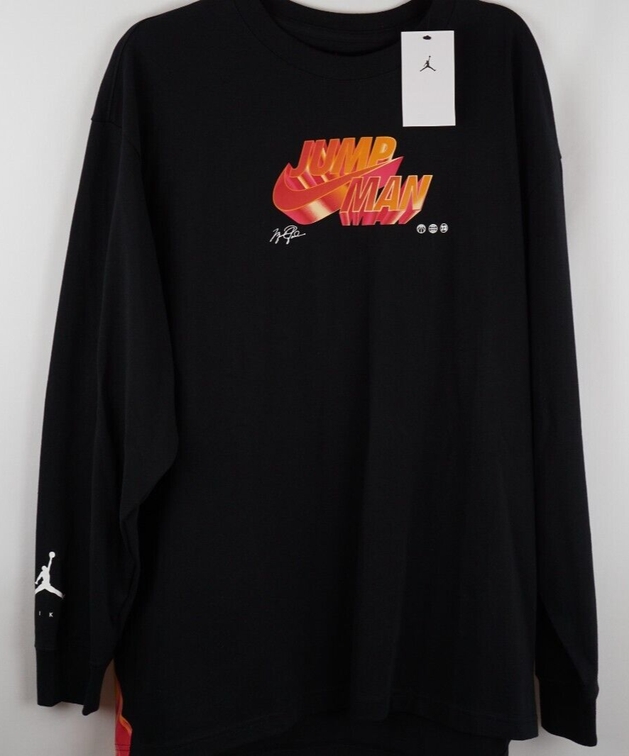 Jumpman Essentials Statement 85 Long Sleeve Tee Mens Size XL SHIPS FAST 🚚💨