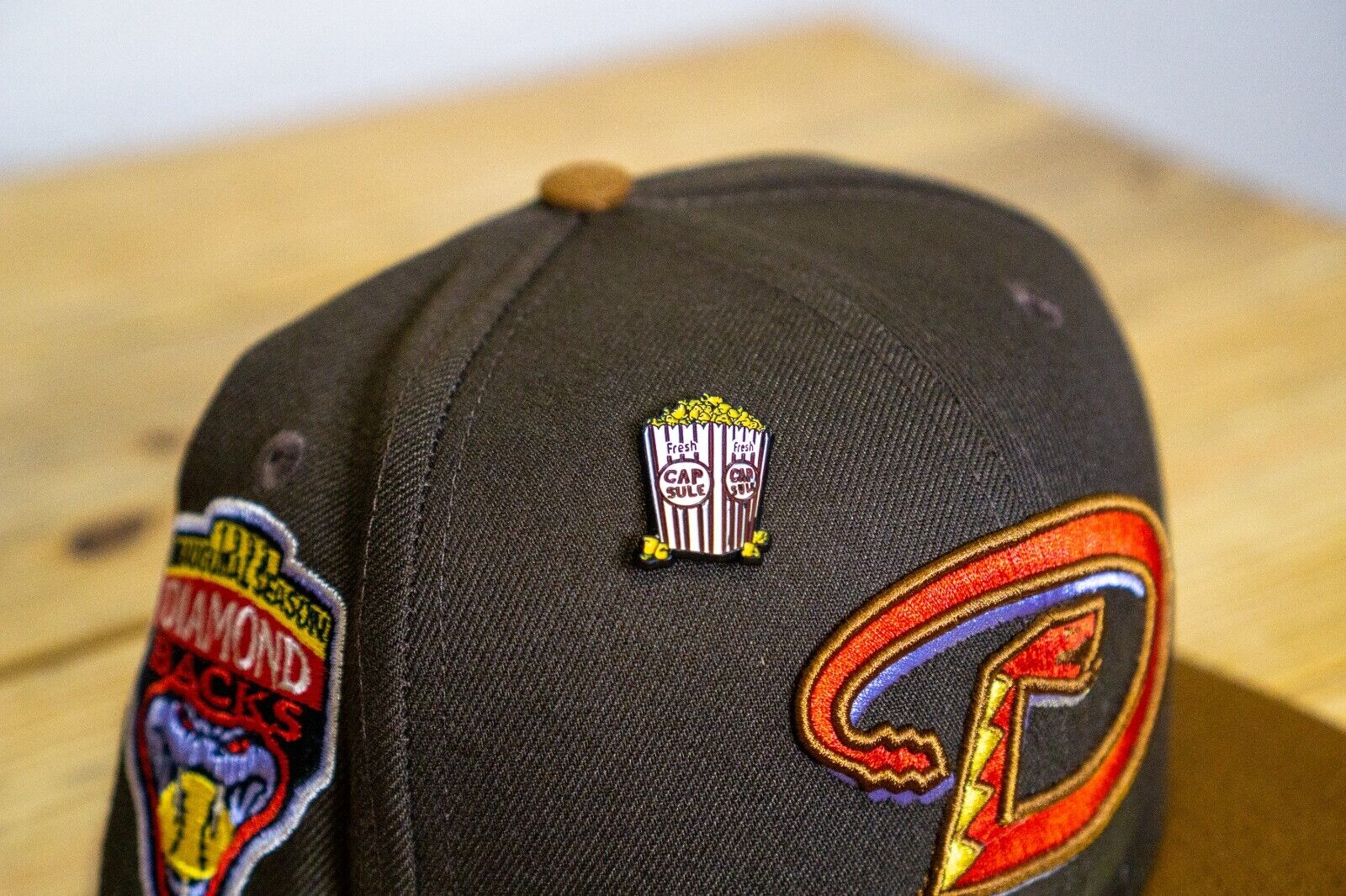 Capsule Diamondbacks Movie Collection Inaugural Season 7 1/8 Ships Fast 🚚🔥💨