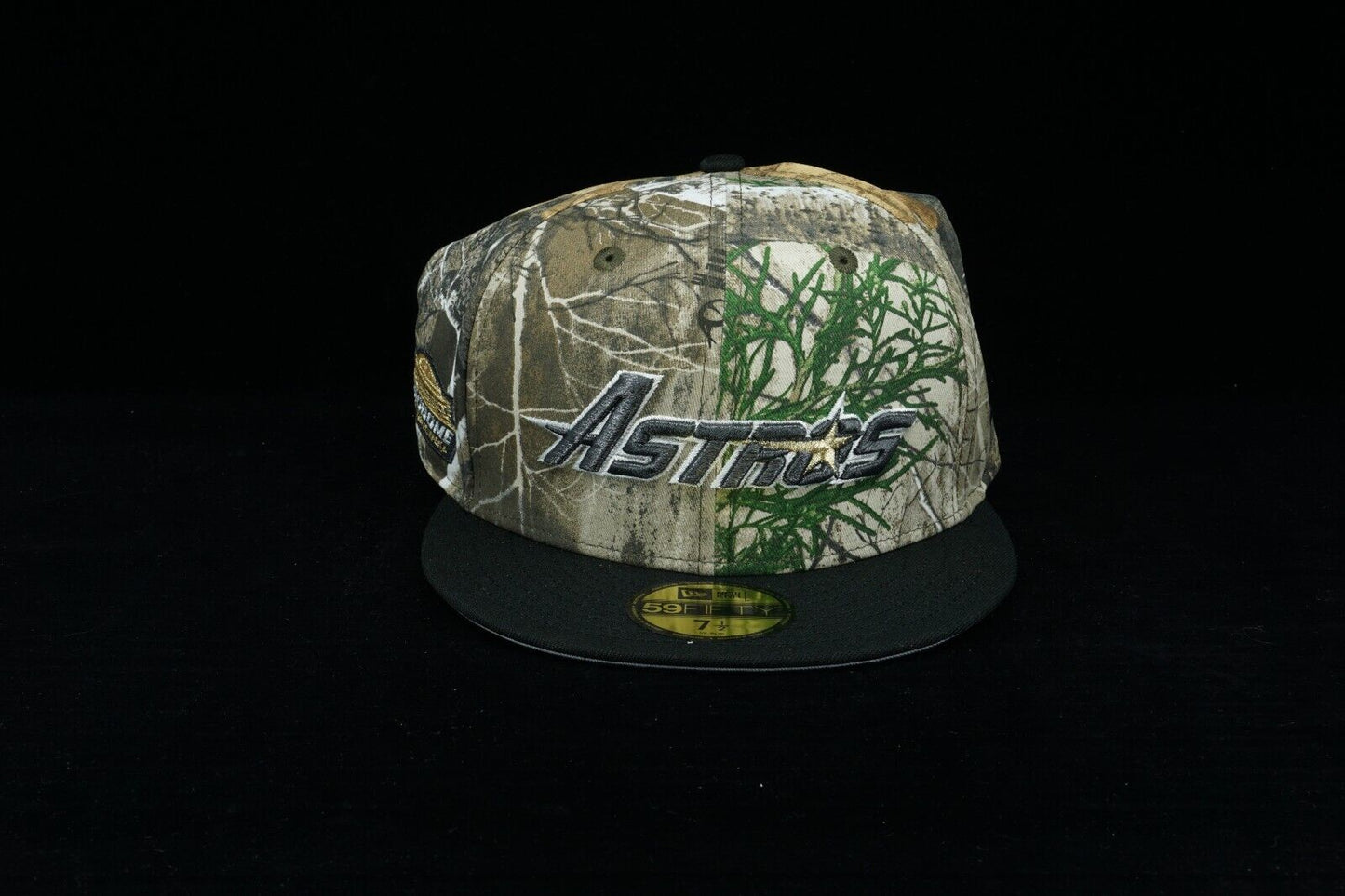 Houston Astros NewEra HangTimeIndy Real Tree Fitted Size 7 1/2 Ships Fast 🚚💨