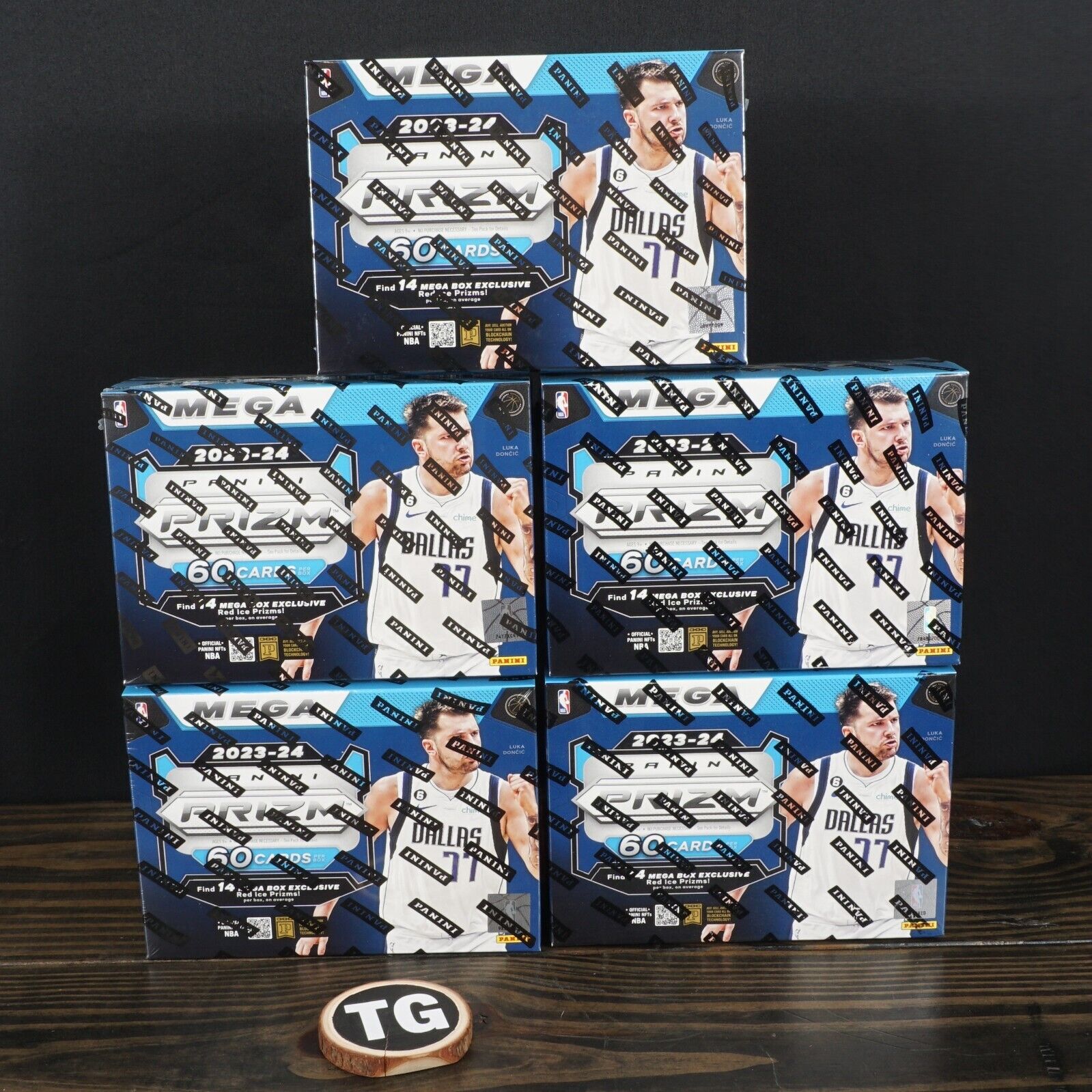 23-24 PANINI PRIZM BASKETBALL MEGA BOX NBA - RED ICE (TARGET) Lot Of 5 ✅ Trusted