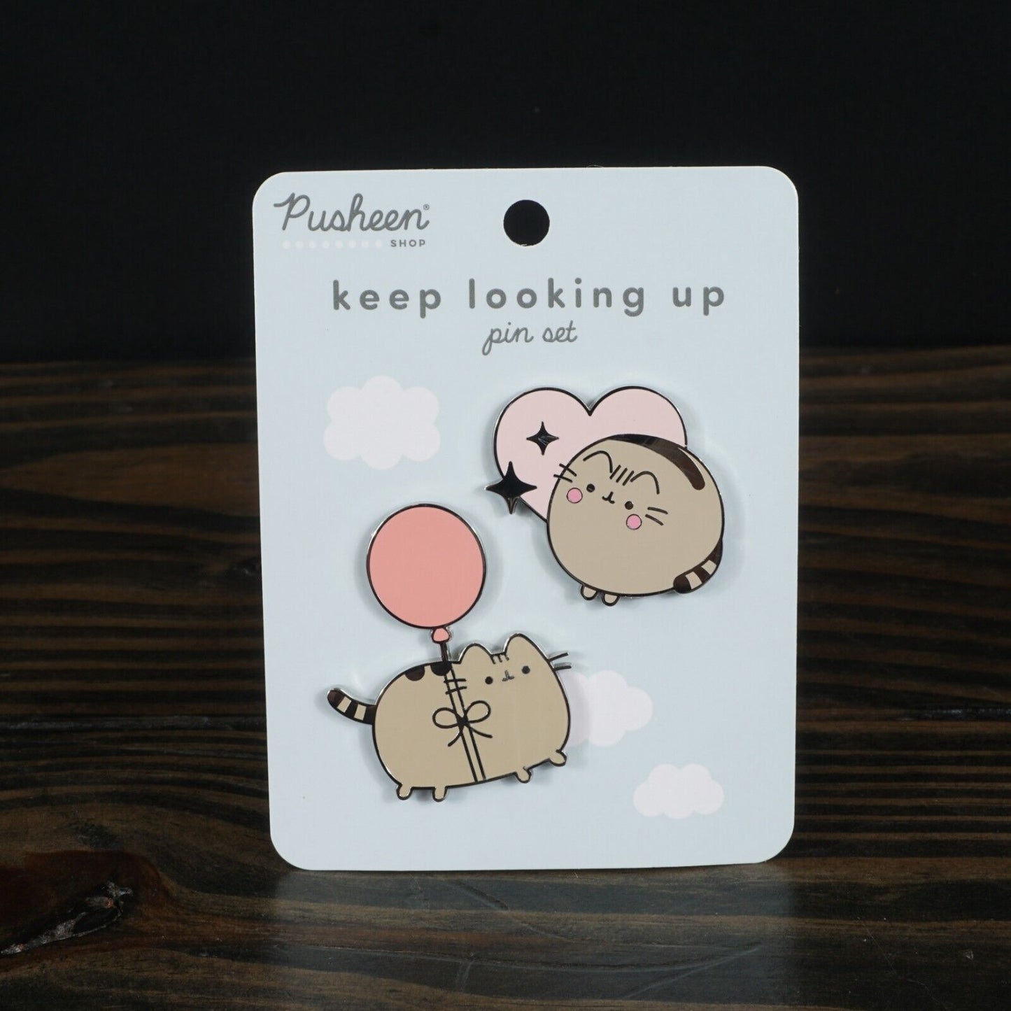 Pusheen PIN SET Exclusive Pusheen Shop RARE 2024 Keep Looking Up ✅Trusted Seller