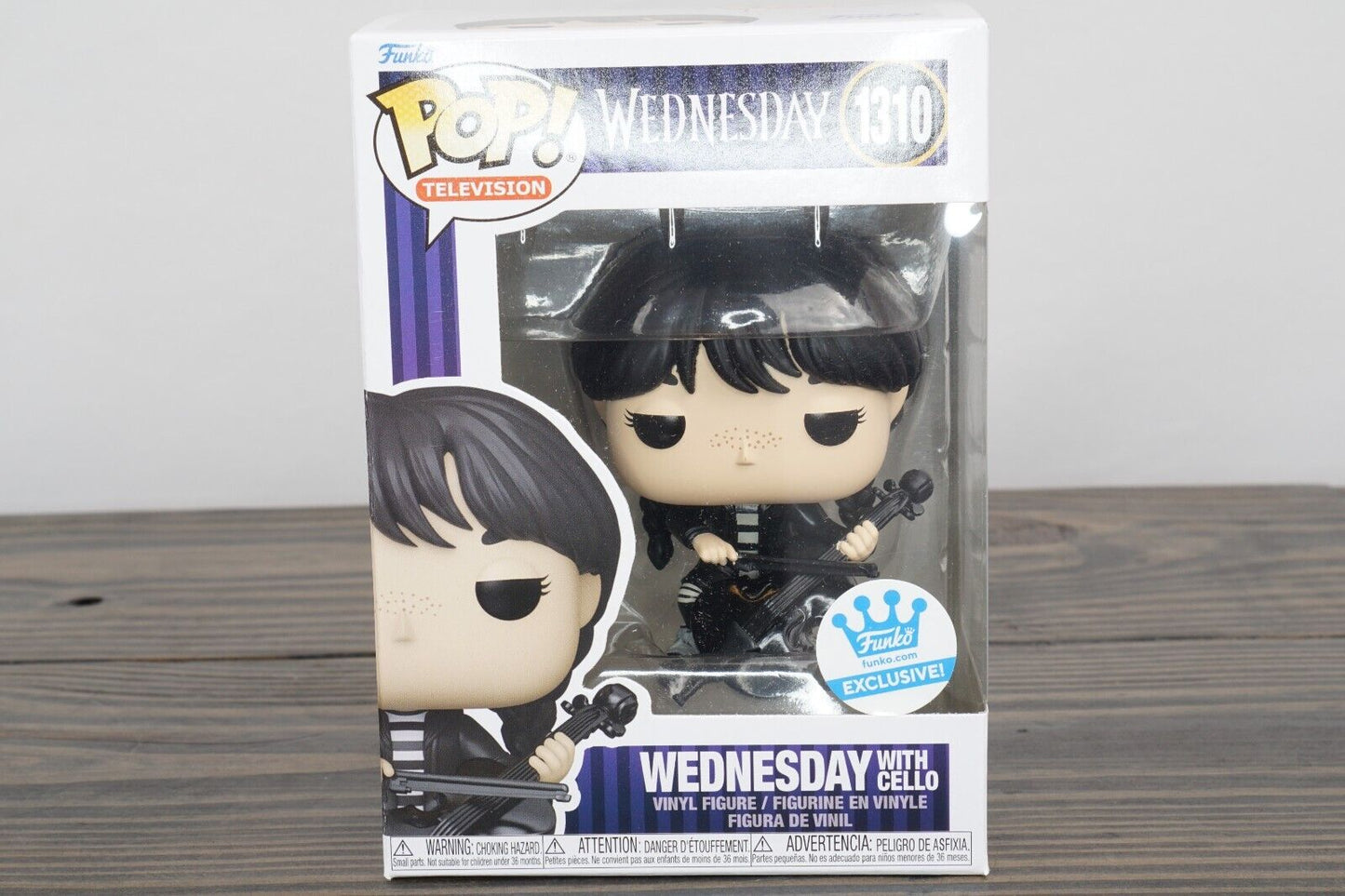 Funko Pop Wednesday Addams With Cello Netflix Funko Shop Exclusive-IN HAND 🚚💨