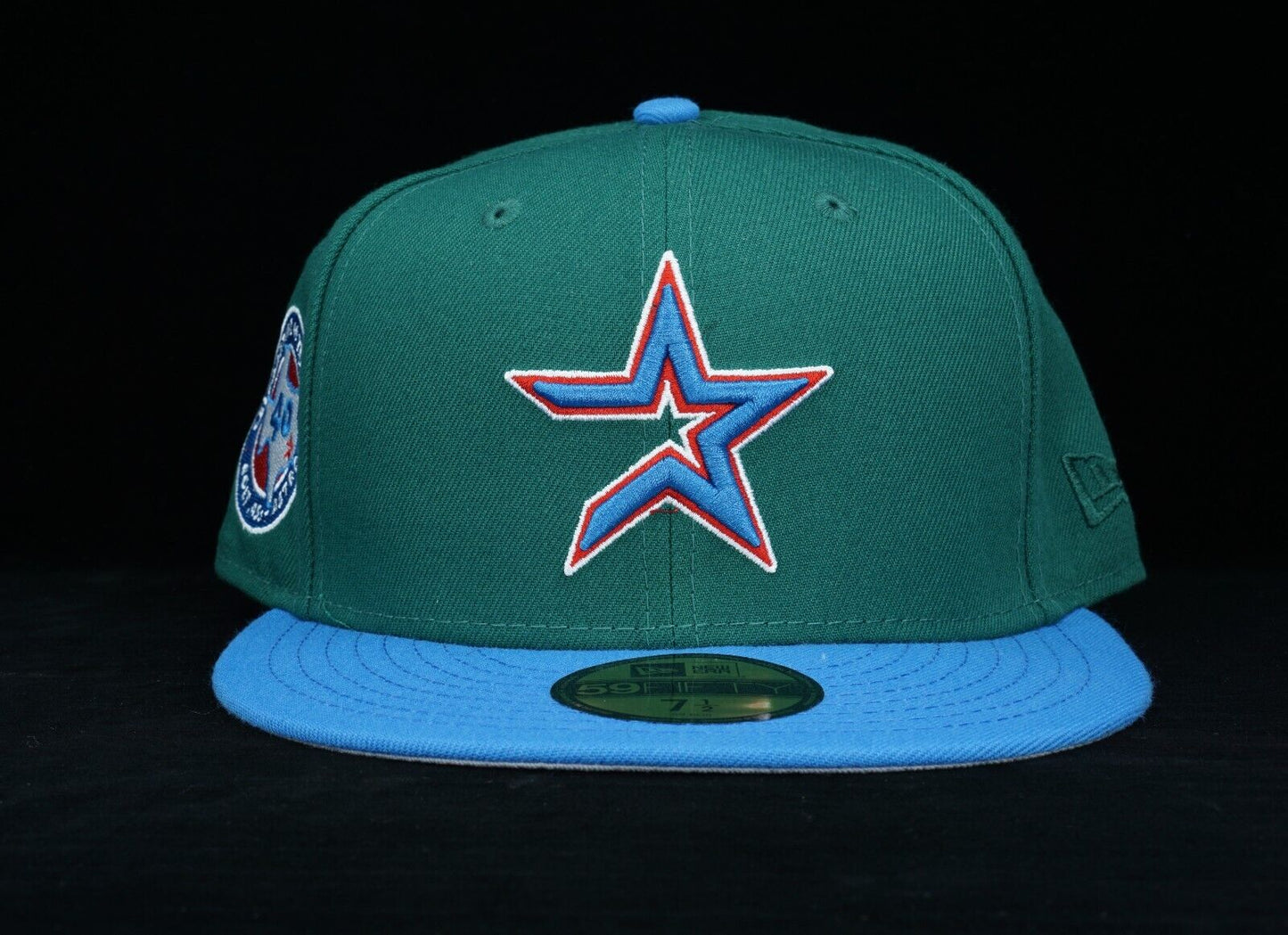 7 1/2 SNEAKER POLITICS Houston Astros 59FIFTY Fitted Hat  Ships Fast 🚚💨