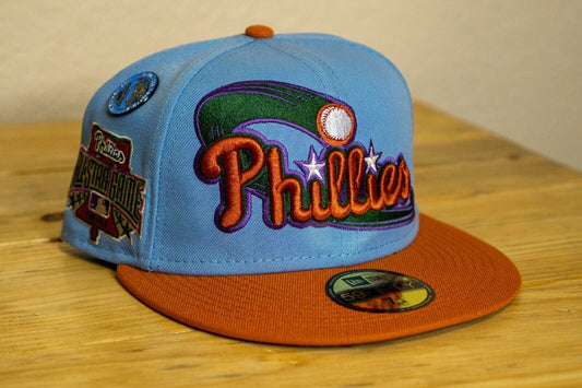 Phillies Capsule Fitted Hat 1996 ASG Anti-Theft Philadelphia 59fifty Size 7 1/8