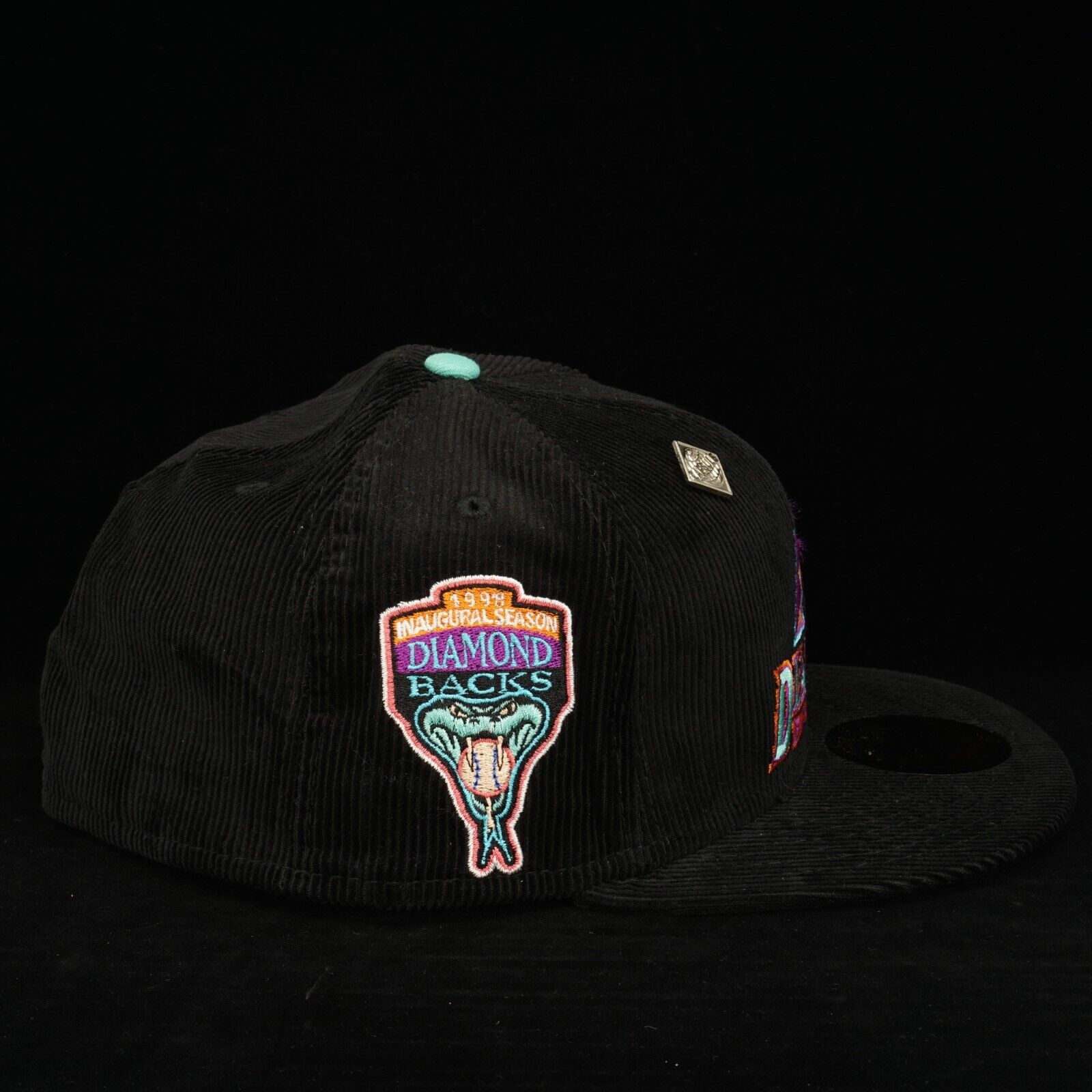 Capsule Arizona Diamondbacks Corduroy New Era 59Fifty Size 7 5/8 🚚💨