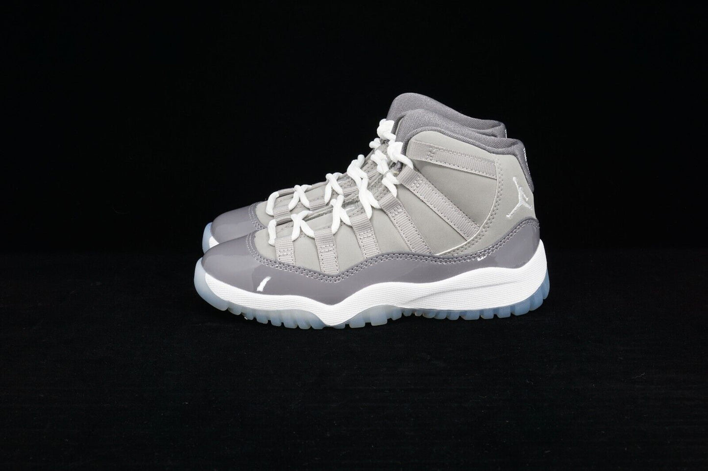 Jordan 11 Retro Cool Grey Pre School Size 12C Kids 378039-005 Basketball Shoes