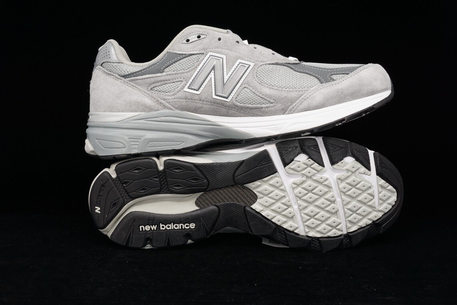 New Balance 990v3 Core Men's Shoes Grey/ White Size 12 M990GY3 Ships Fast 🚚💨