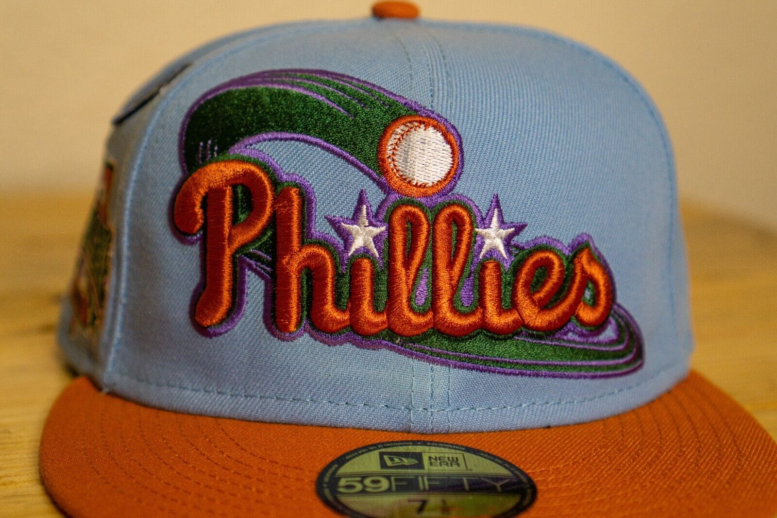 Phillies Capsule Fitted Hat 1996 ASG Anti-Theft Philadelphia 59fifty Size 7 1/8