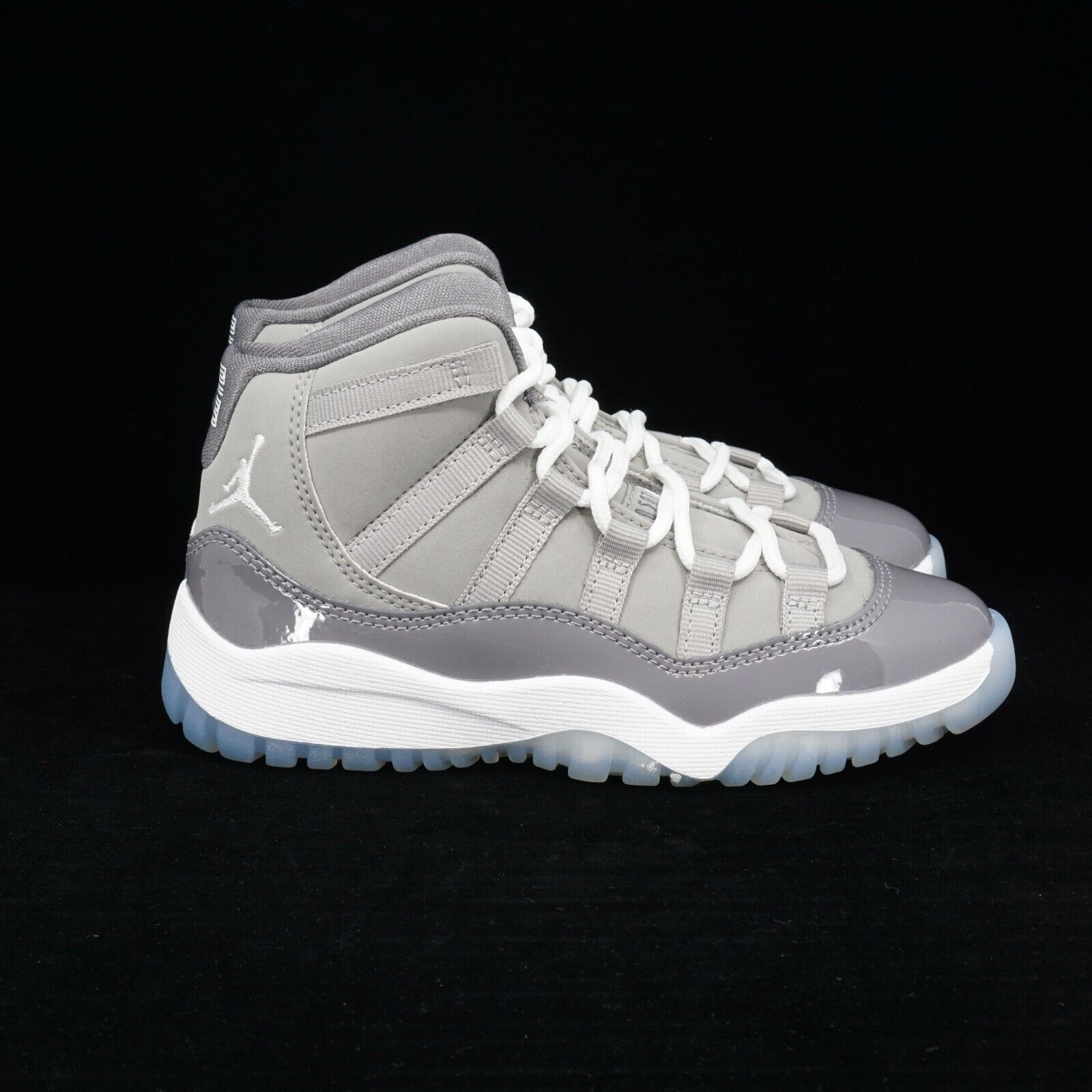 Jordan 11 Retro Cool Grey Pre School Size 12C Kids 378039-005 Basketball Shoes