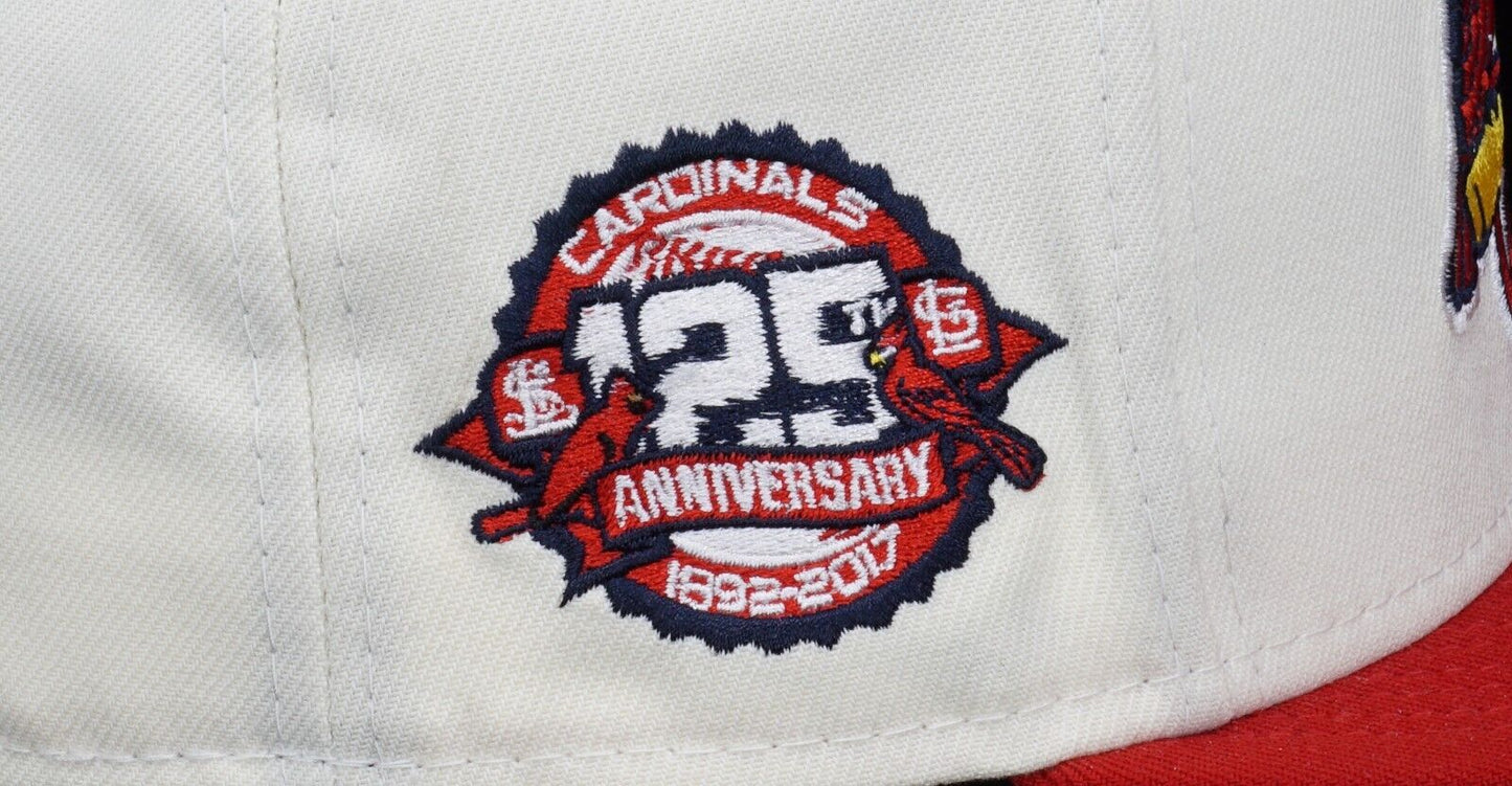 Exclusive Fitted St Louis Cardinals 125TH Anniversary 7 5/8 Ships Fast🚚💨