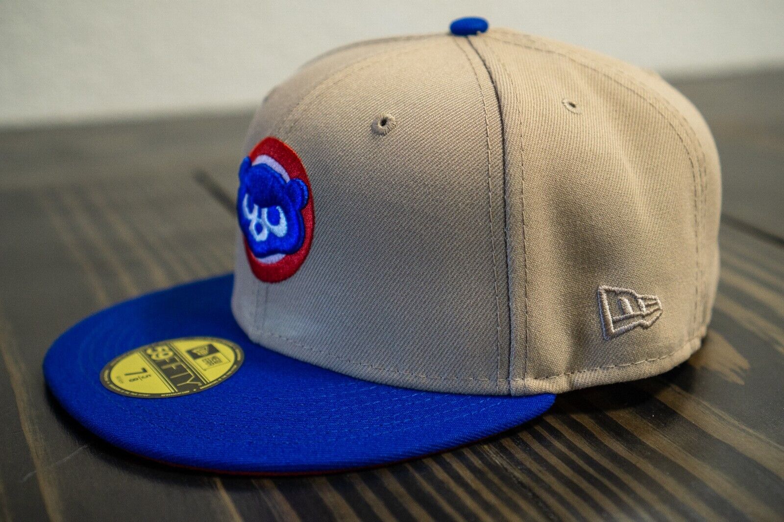 Exclusive Fitted Chicago Cubs Oatmeal 1990 ASG Two Tone 7 5/8 SHIPS FAST 🚚💨💨