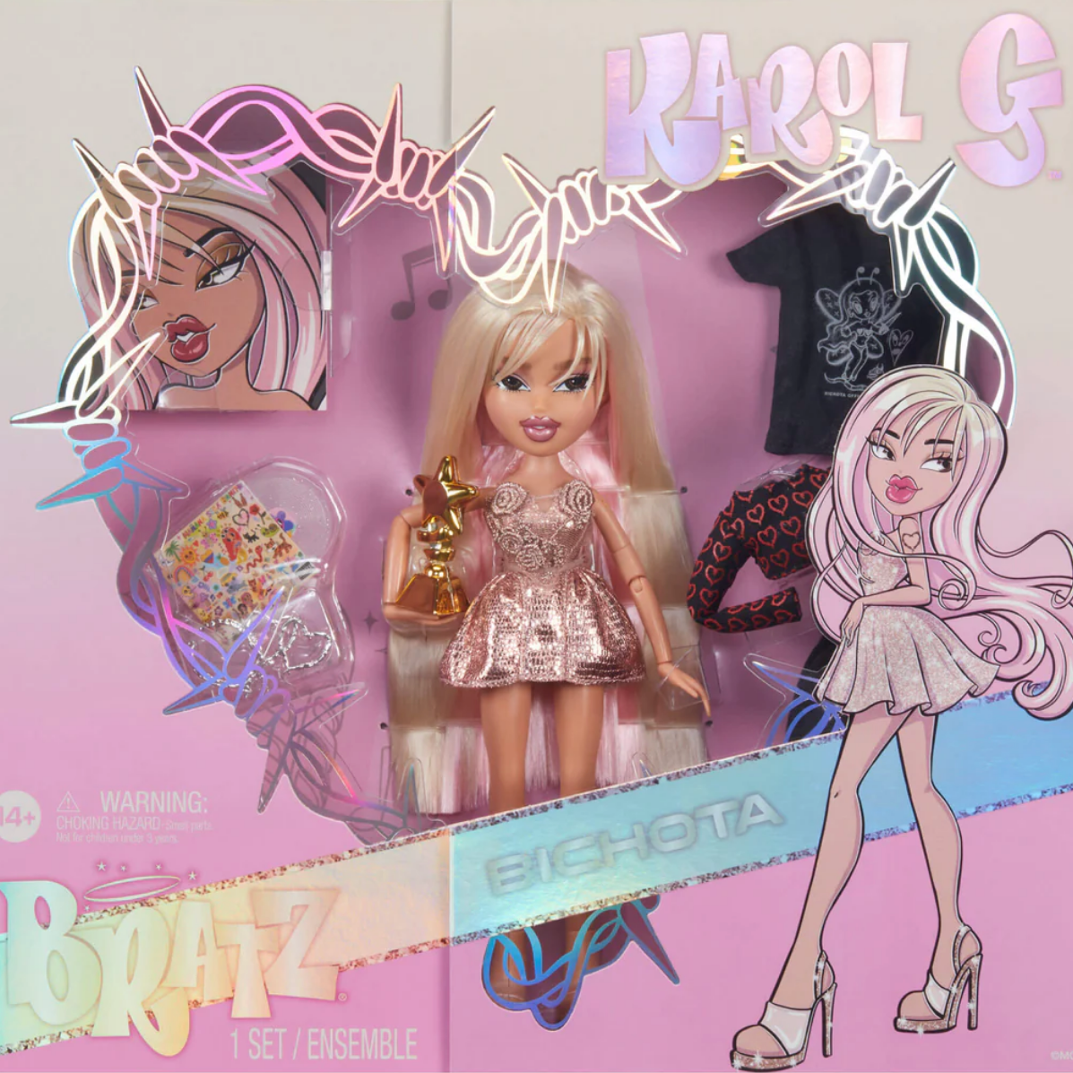 Bratz x Karol G Collector Doll In Hand Ready to Ships Today ✅ Trusted Seller