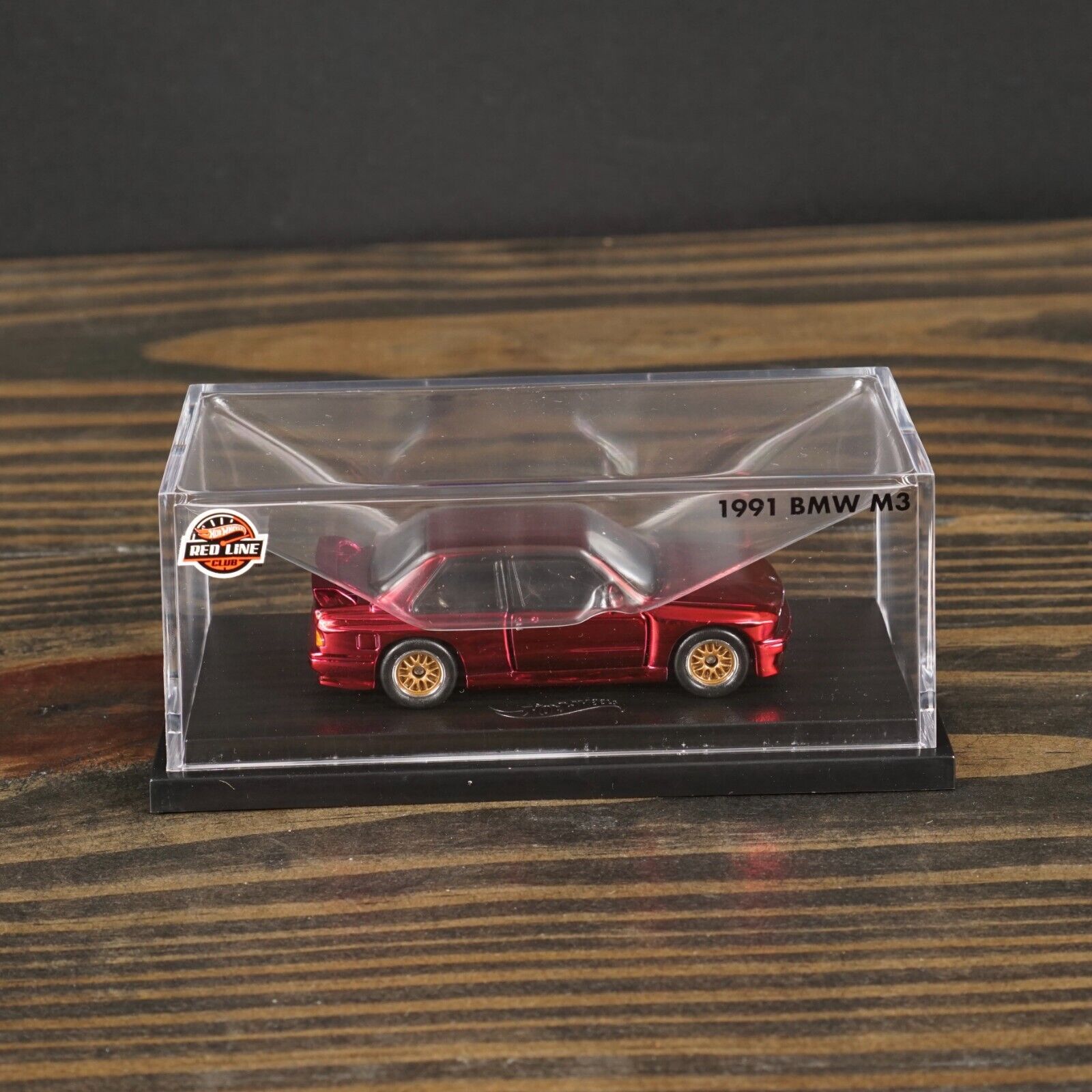 Hot Wheels RLC 1991 BMW M3 Red Exclusive Sealed Authentic Mattel Creations