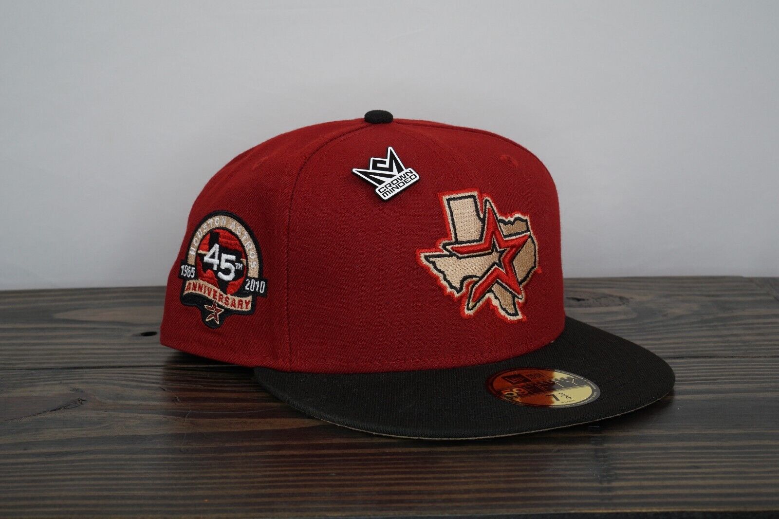 7 3/4 - Crown Minded Houston Astros 45th Anniversary SP 59Fifty Fast 🚚💨