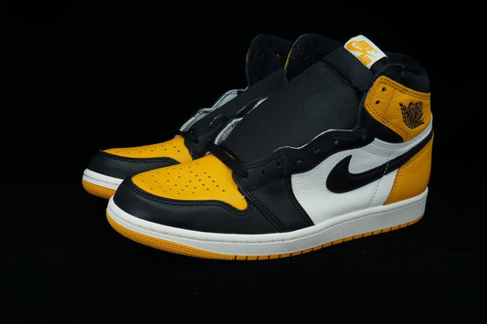 Air Jordan 1 Retro High OG Taxi Yellow Toe MENS 555088-711 Size 10 Ships 🚚💨