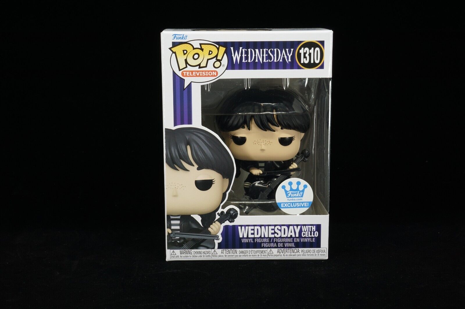 Funko Pop Wednesday Addams With Cello Netflix Funko Shop Exclusive-IN HAND 🚚💨