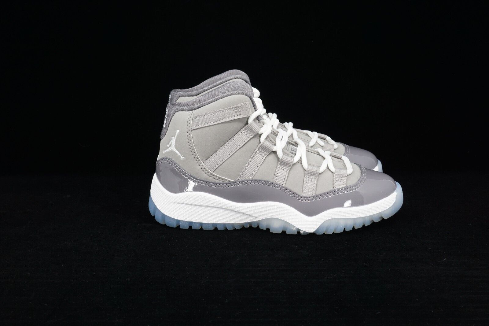 Jordan 11 Retro Cool Grey Pre School Size 12C Kids 378039-005 Basketball Shoes