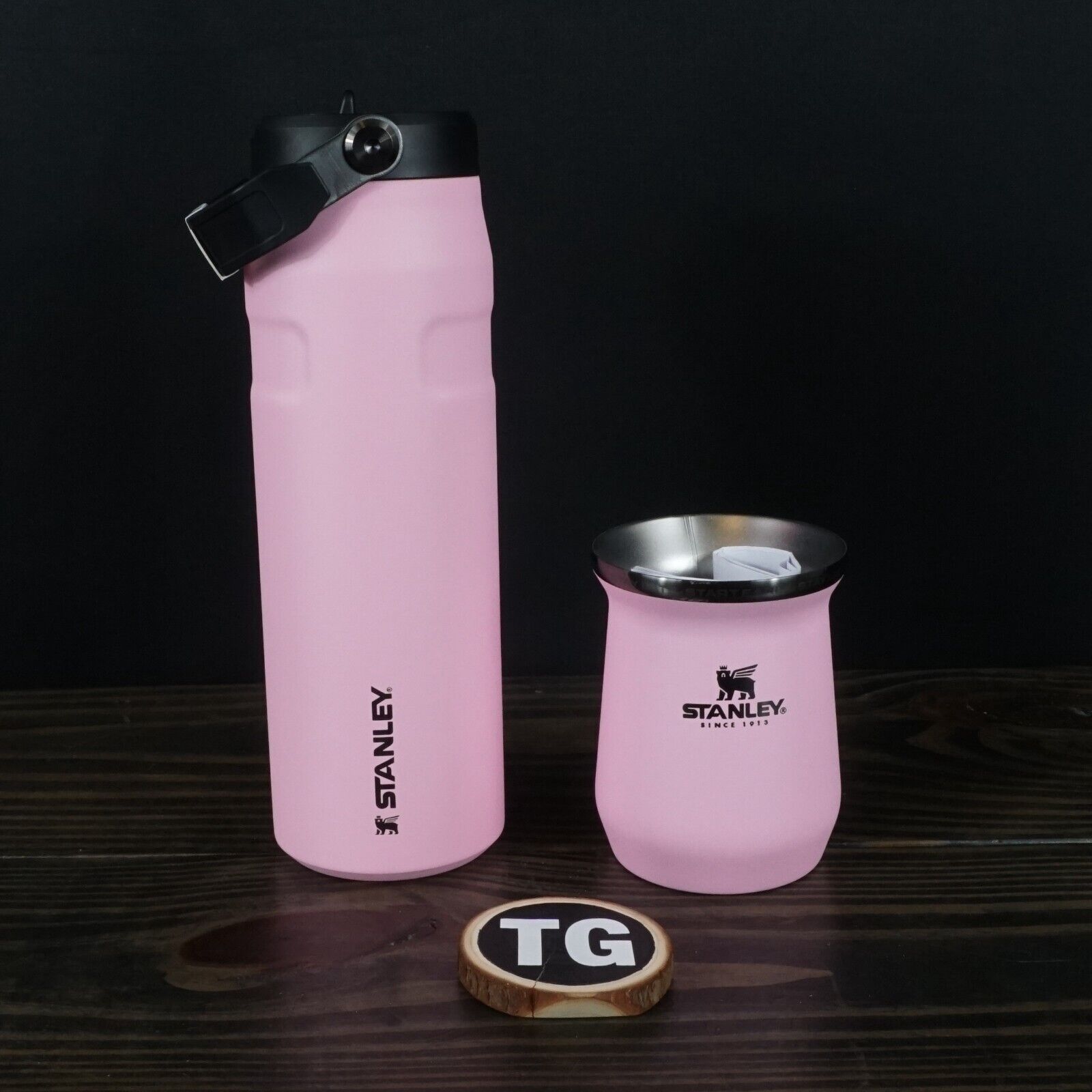 Messi x Stanley GOAT Set - 24oz Flip Straw 2.0 Bottle - 8oz Mug ✅ Trusted Seller