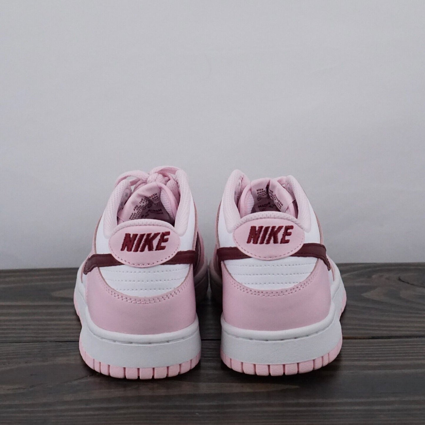 Nike Dunk Low GS Pink Foam Red White CW1590-601 ✅ Trusted Seller